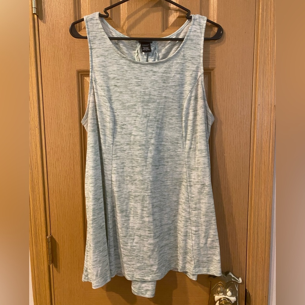 Torrid 1X Ribbed Lace Up Swing Tank